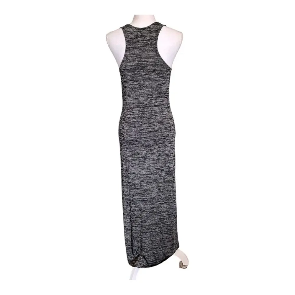 Wilfred Free Aritzia Eveline Racerback Bodycon Grey Tank Dress Medium